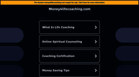money4lifecoaching.com