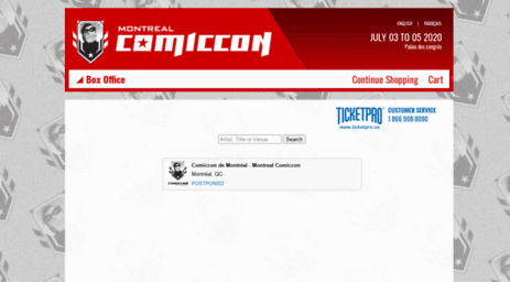 montrealcomiccon.ticketpro.ca