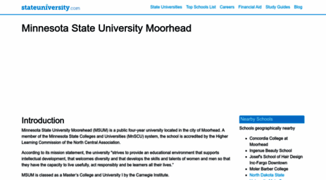 moorhead.stateuniversity.com