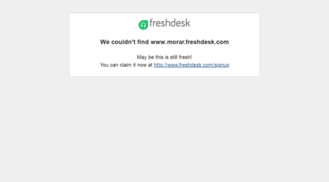 morar.freshdesk.com