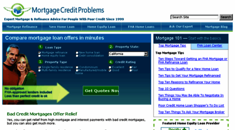 mortgagecreditproblems.com
