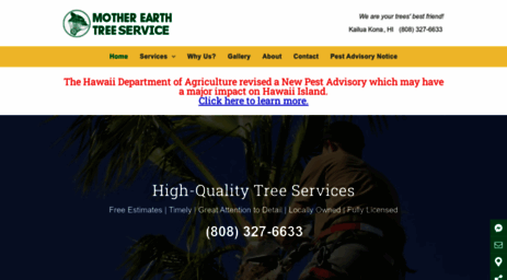 motherearthtreeservice.com