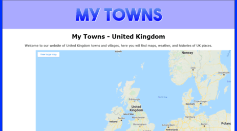 my-towns.co.uk