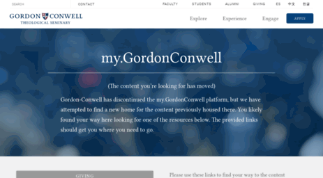 my.gordonconwell.edu