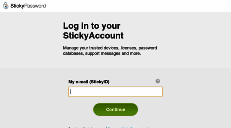 my.stickypassword.com