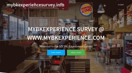 mybkexperiencesurvey.info