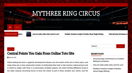 mythreeringcircus.com