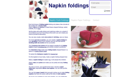 napkinfolding.moonfruit.com