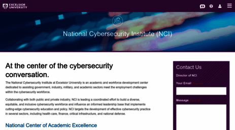 nationalcybersecurityinstitute.org