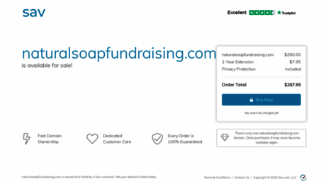 naturalsoapfundraising.com