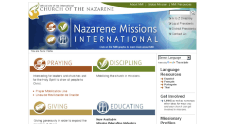 nazarenemissions.com