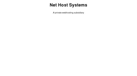nethostsystems.net