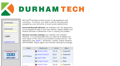 netlab.durhamtech.edu