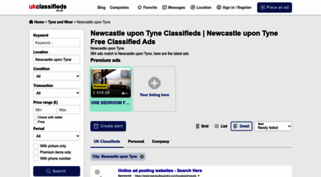 newcastle.ukclassifieds.co.uk