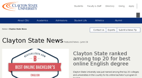 news.clayton.edu