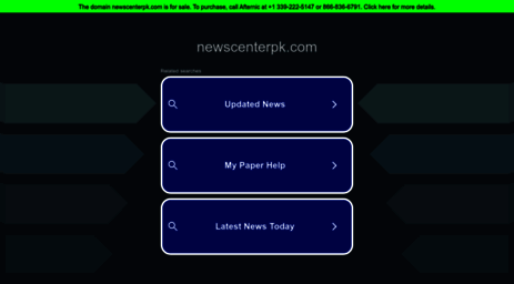 newscenterpk.com