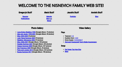 nisnevich.com