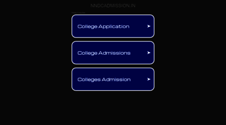 nndcadmission.in