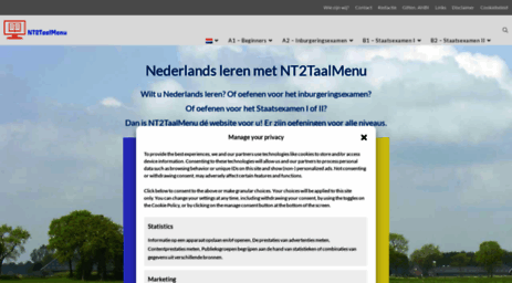 Renovatie Reusachtig wonder Visit Nt2taalmenu.nl - NT2 TaalMenu - Gratis Nederlands leren.