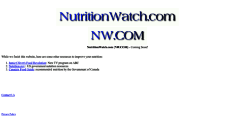 nutritionwatch.com
