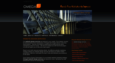 omega2webdesign.com