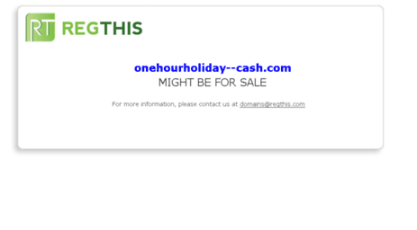 onehourholiday--cash.com
