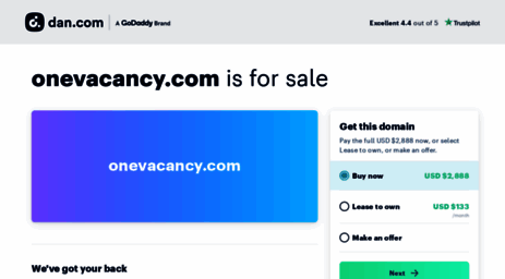onevacancy.com