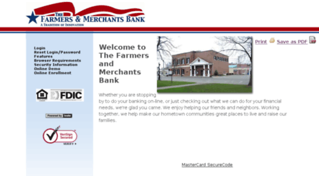 onlinebanking.farmersmerchants-bank.com