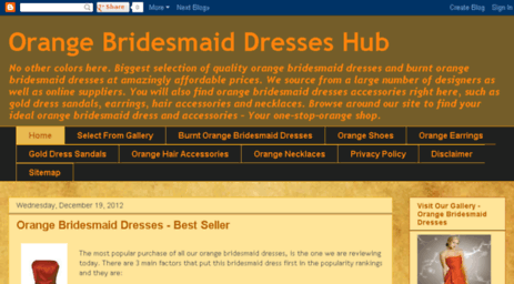 orangebridesmaiddresseshub.com