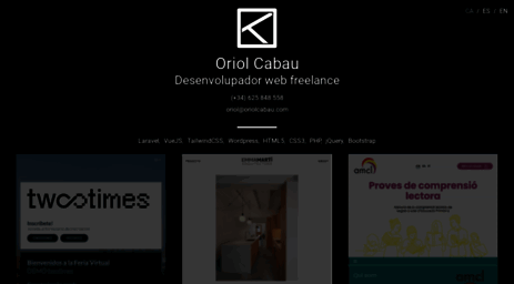 oriolcabau.com