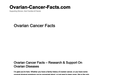 ovarian-cancer-facts.com