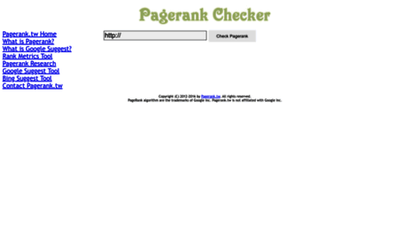 pagerank.tw