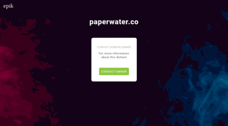 paperwater.co