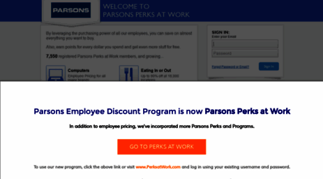 parsons.corporateperks.com