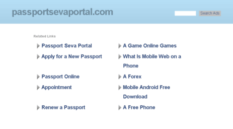 passportsevaportal.com