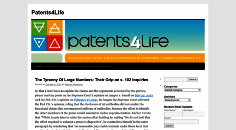patents4life.com