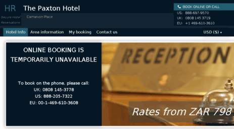 paxton-port-elizabeth.hotel-rez.com