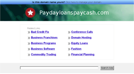 paydayloanspaycash.com
