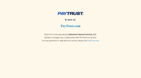 paytrust.quicken.com