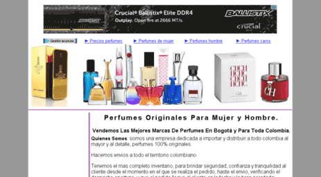 perfumesoriginalesyfinos.com
