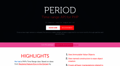 period.thephpleague.com