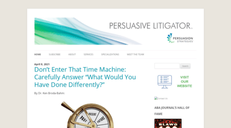 persuasivelitigator.com
