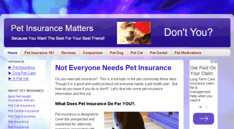petinsurancematters.com