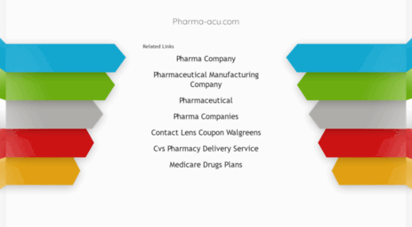 pharma-acu.com