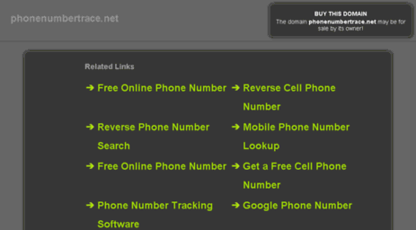 phonenumbertrace.net