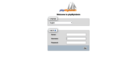 phpmyadmin.combell.com