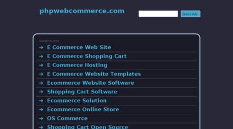 phpwebcommerce.com