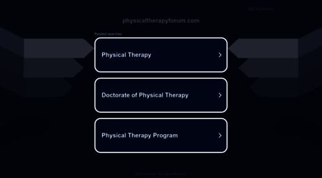 physicaltherapyforum.com