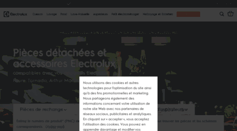 piecesdetachees.electrolux.fr