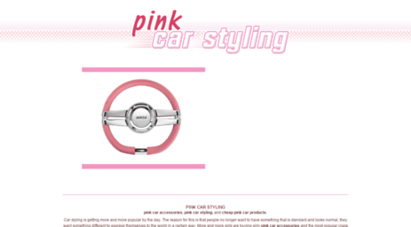 pinkcarstyling.com